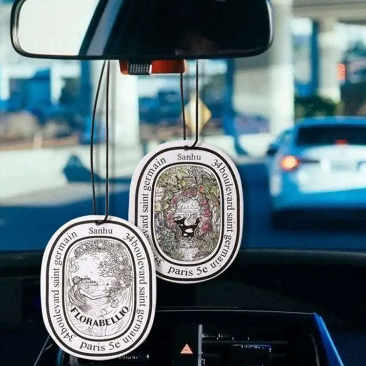 Diptyque Car Solid Fragrance Tablets Aromatherapy Cards(Random Scent Pattern Delivery)