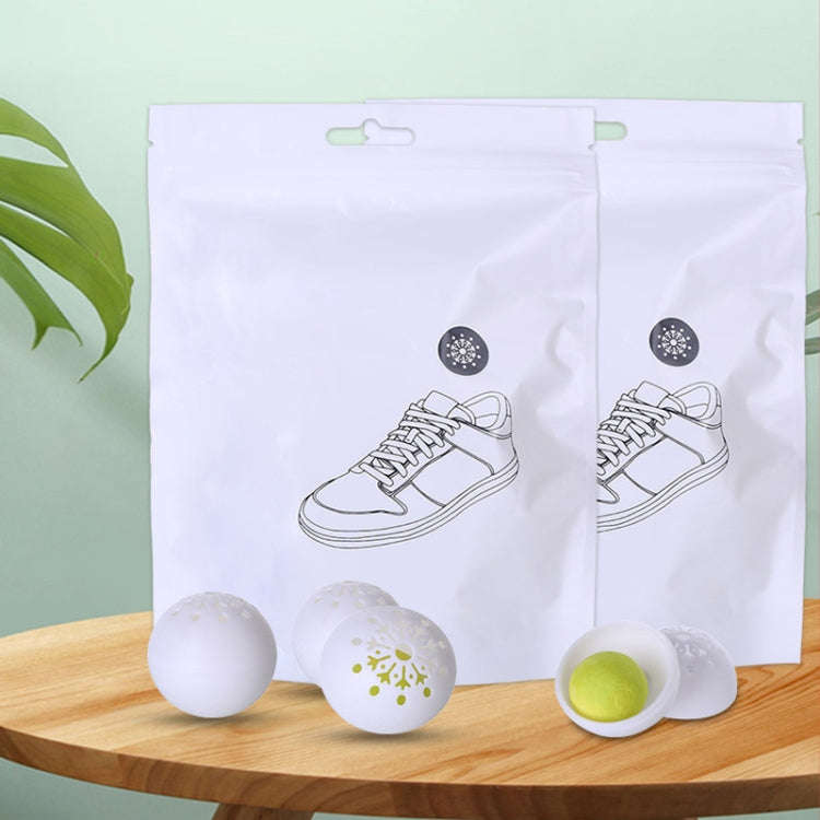 Hollow Ball-Shape Shoe Cabinet Sterilization and Deodorant Home Freshener Aromatherapy(6pcs /Bag)
