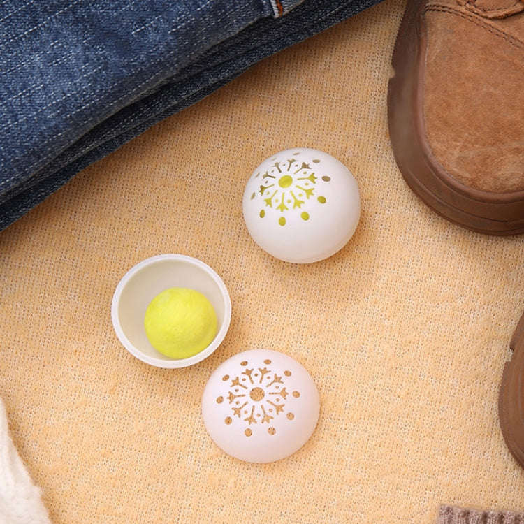 Hollow Ball-Shape Shoe Cabinet Sterilization and Deodorant Home Freshener Aromatherapy(6pcs /Bag)