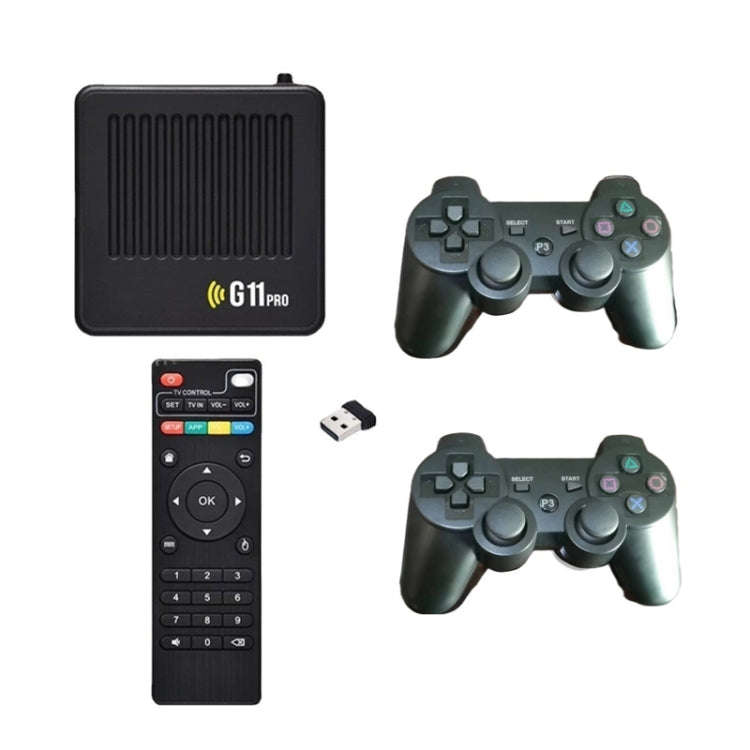 G11 PRO Game Machine TV Box Dual System HDMI HD 4K Retro Arcade, Style: 128G+Charging Handle