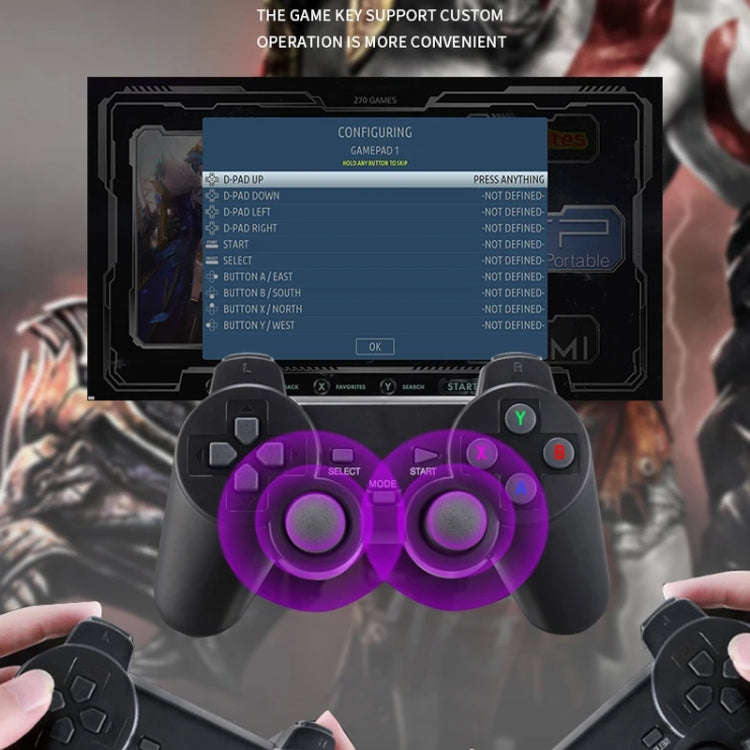 G11 PRO Game Machine TV Box Dual System HDMI HD 4K Retro Arcade, Style: 128G 40,000+ Games