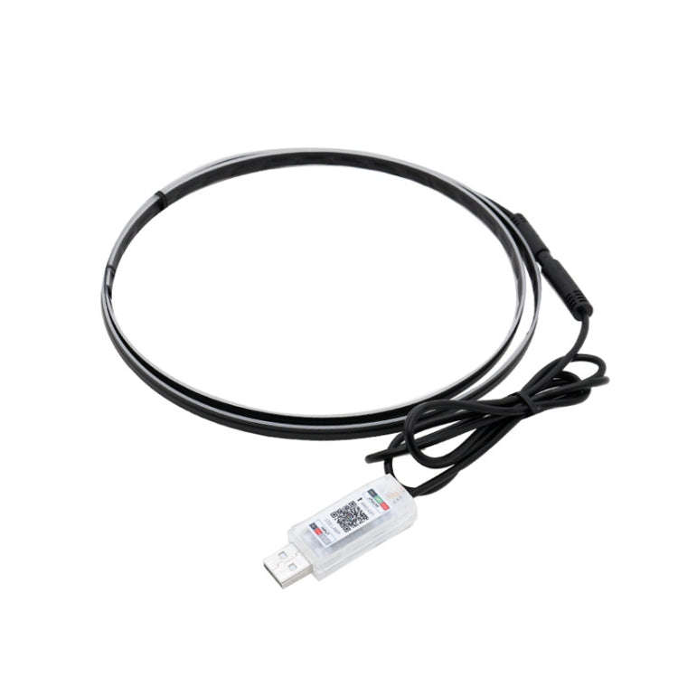 Car Interior Fiber Optic Cold Light RGB Ambient Lamp Center Phantom Footwell Atmosphere Lights, S...