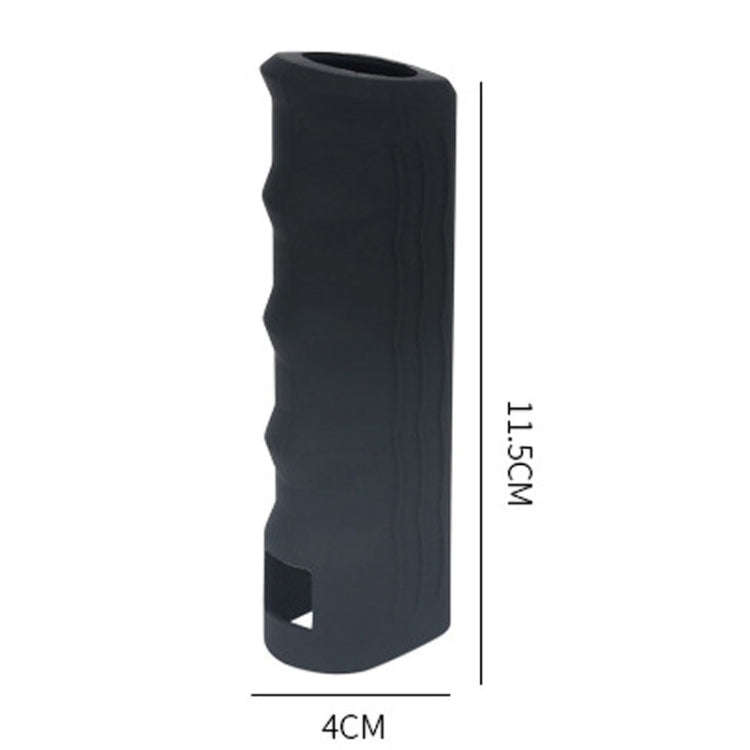 Automotive Universal Silicone Handbrake Handle Cover Brake Handle Decorative Protective Sleeve, S...