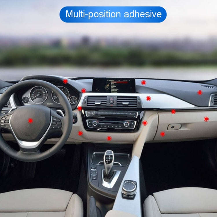 Multifunctional Sticky Car Navigation Holder Automobile Cell Phone Support Bracket, Model: Square...
