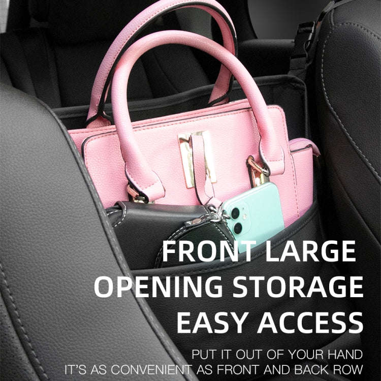 Car Multifunctional Armrest Box Storage Bag Car Interior Supplies(Green)