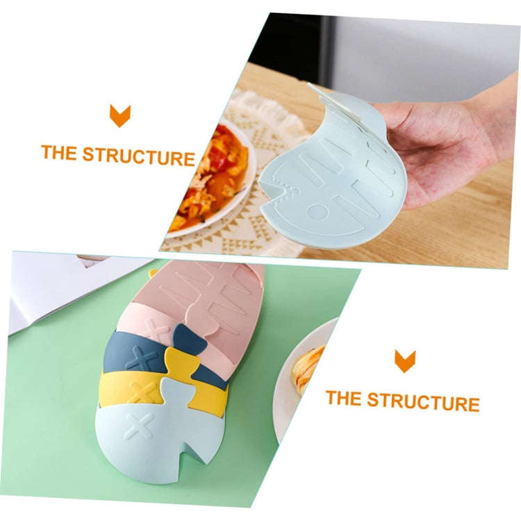 Cartoon Kitchen Thickened Heat-proof Anti-scald Gloves Oven and Microwave Oven Heat Insulation Gl...