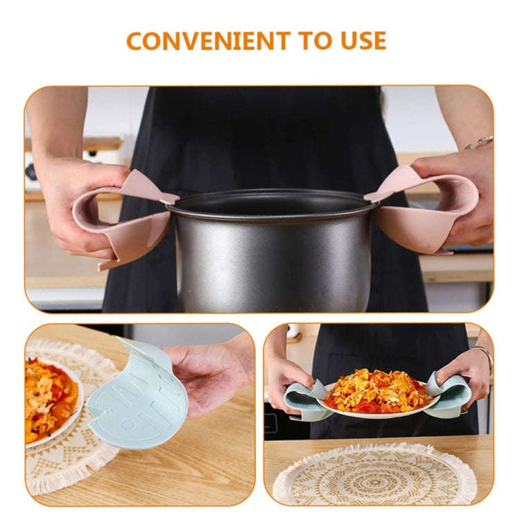 Cartoon Kitchen Thickened Heat-proof Anti-scald Gloves Oven and Microwave Oven Heat Insulation Gl...