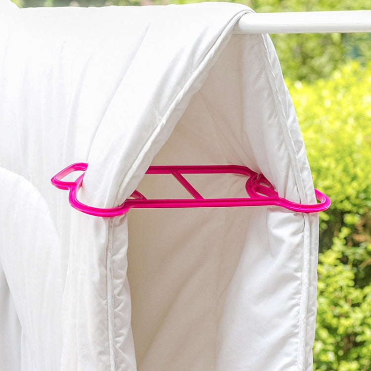 2pcs /Pack Quilt Clip Large Windproof Anti-skid Plastic Household Duvet Bedspread Drying Rack Hom...