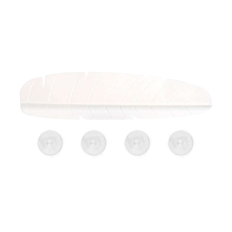 Leaf Shape Kitchen Sink Silicone Water Deflector Home Dishwashing Suction Cup Anti-splash Tools(W...