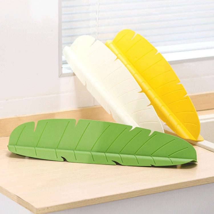 Leaf Shape Kitchen Sink Silicone Water Deflector Home Dishwashing Suction Cup Anti-splash Tools(Y...