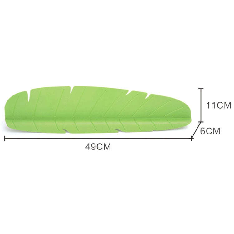 Leaf Shape Kitchen Sink Silicone Water Deflector Home Dishwashing Suction Cup Anti-splash Tools(Y...