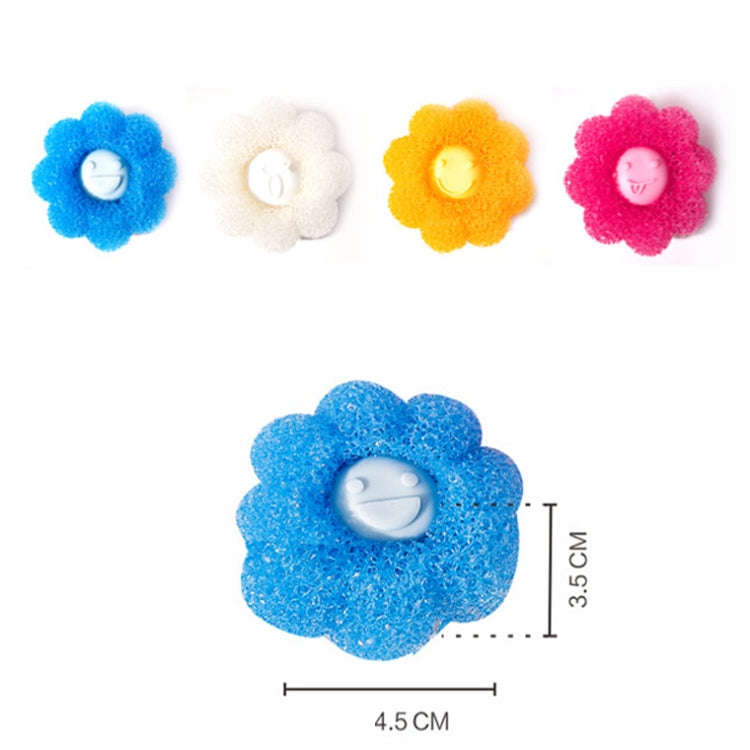 4pcs /Set Household Anti-tangle Laundry Balls Anti-knotting Laundry Cleaning Ball for Washing Mac...