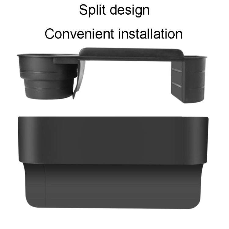 Automotive Seat Slit Organizing Box Car Seam Storage Compartment, Model: 9197