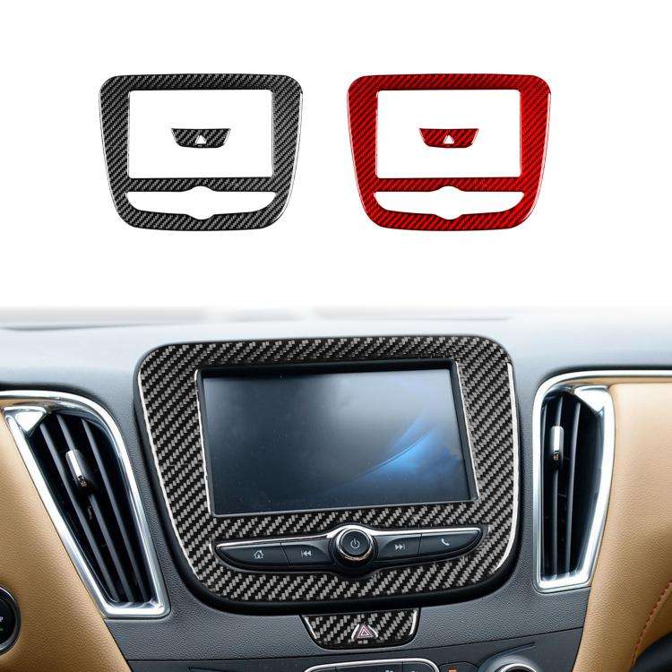 For Chevrolet Malibu XL 2016-2018 2pcs /Set Left-Hand Drive Navigation Panel Sticker(Red)