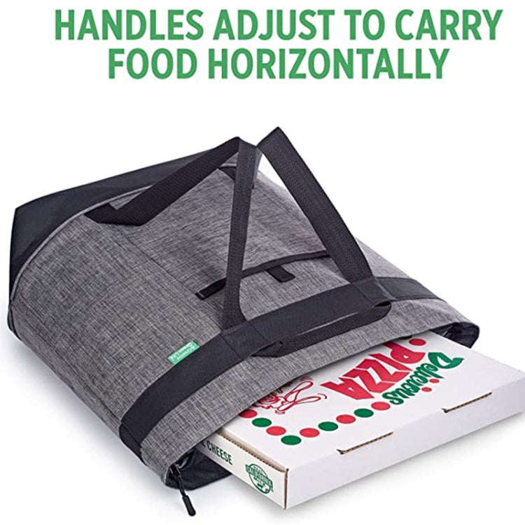 Foldable Oxford Cloth Handheld Aluminum Foil Ice Bag Large Capacity Picnic Tote Bag Waterproof Di...