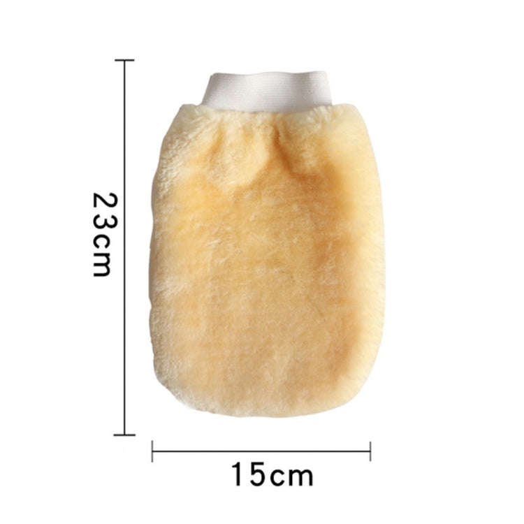 Double Sided Imitation Wool Waterproof Car Wash Gloves Car Cleaning And Maintenance Tools, Model:...