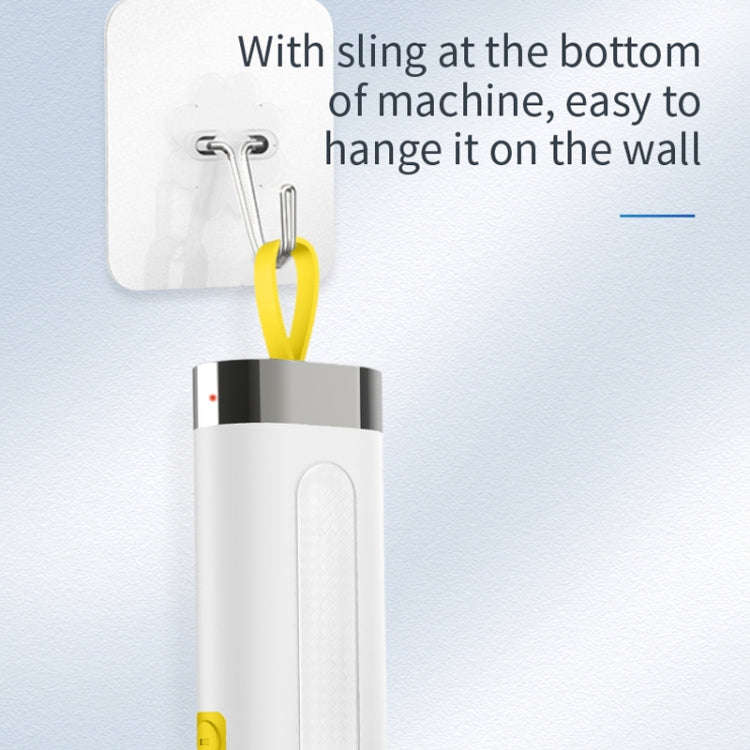 Multifunctional Handheld Cordless Electric Cleaning Brush(Ivory White)