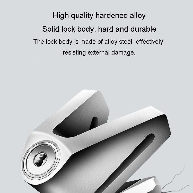 Electrical Vehicle Triangle Disc Brake Lock Universal Alloy Steel Anti-Theft Lock Scooter Padlock...