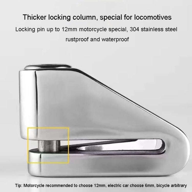 Electrical Vehicle Triangle Disc Brake Lock Universal Alloy Steel Anti-Theft Lock Scooter Padlock...