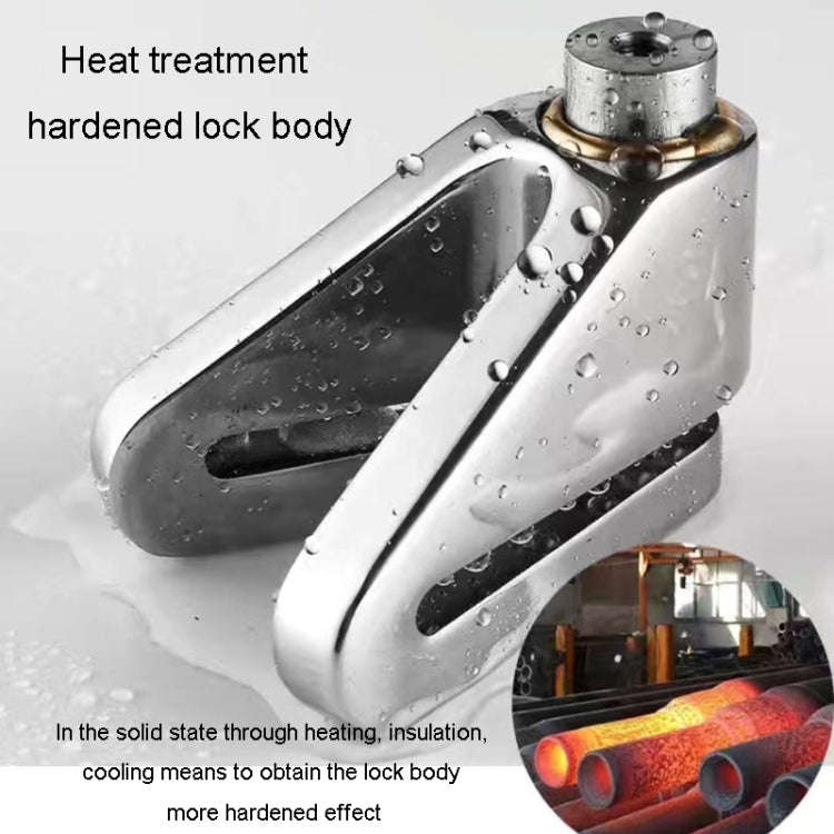 Electrical Vehicle Triangle Disc Brake Lock Universal Alloy Steel Anti-Theft Lock Scooter Padlock...
