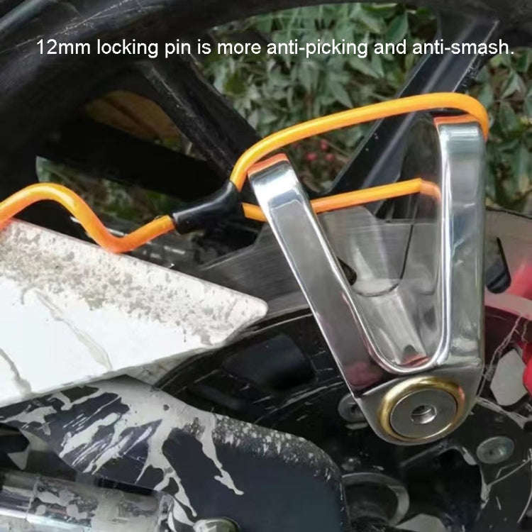 Electrical Vehicle Triangle Disc Brake Lock Universal Alloy Steel Anti-Theft Lock Scooter Padlock...