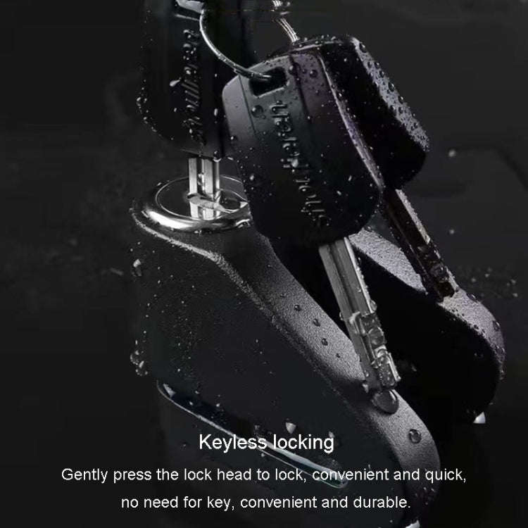 Electrical Vehicle Triangle Disc Brake Lock Universal Alloy Steel Anti-Theft Lock Scooter Padlock...