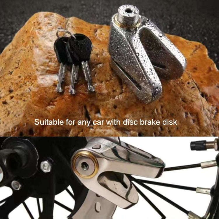 Electrical Vehicle Triangle Disc Brake Lock Universal Alloy Steel Anti-Theft Lock Scooter Padlock...