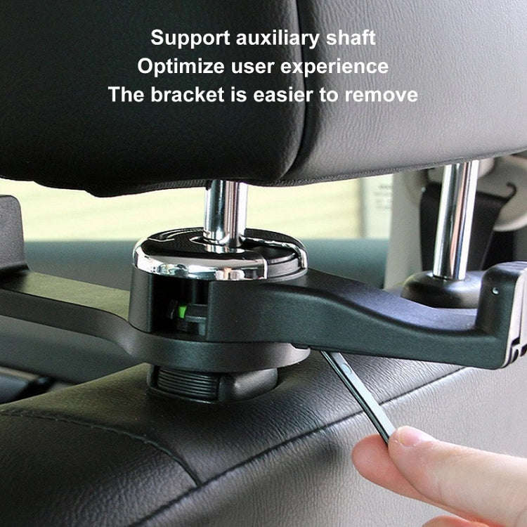 Car Back Seat Double Hook Phone Holder, Color: Red