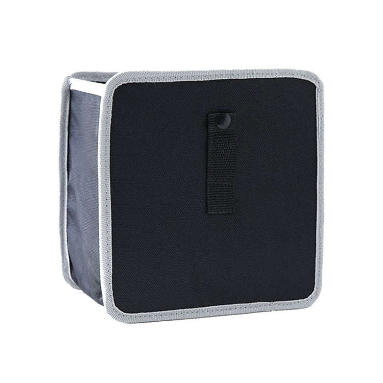 Car Seatback Trash Can Automotive Multifunctional Storage Organizer, Style: Black Gray Edge