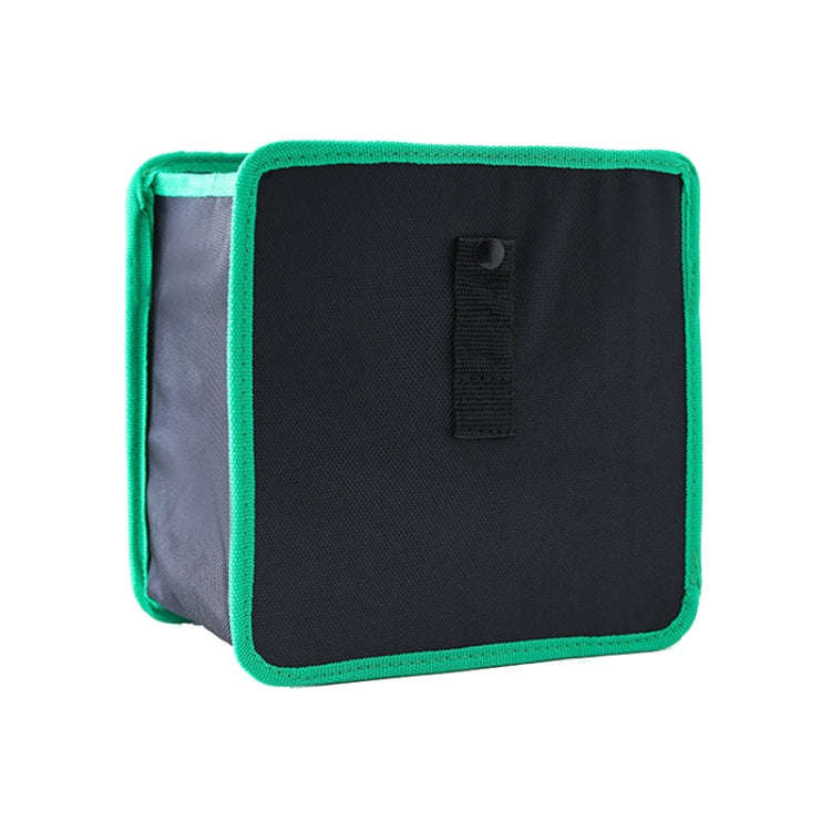 Car Seatback Trash Can Automotive Multifunctional Storage Organizer, Style: Black Green Edge
