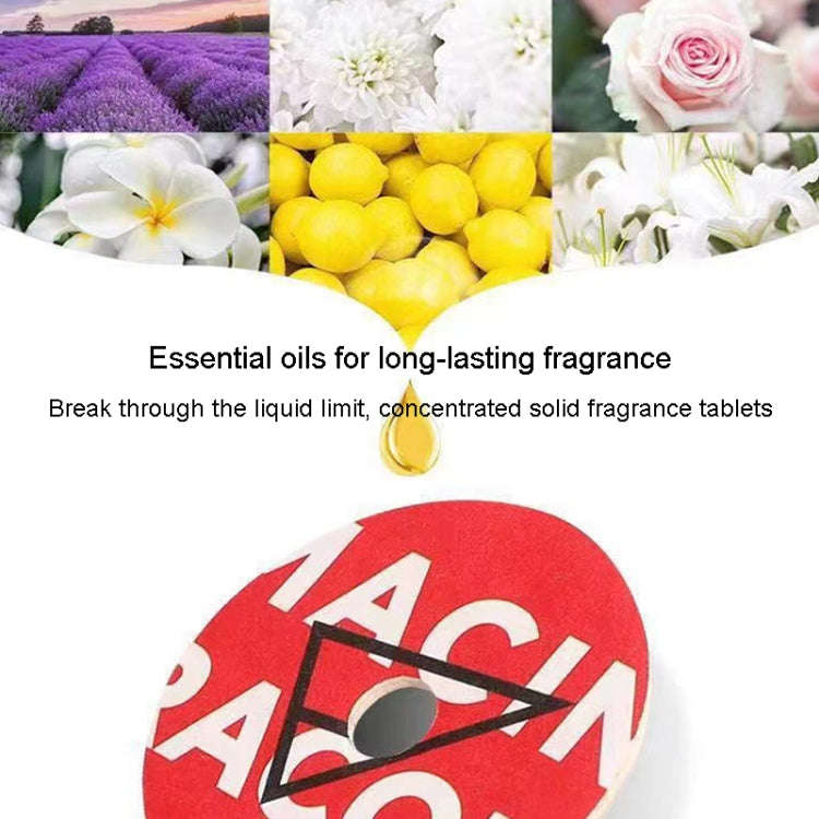 Gramophone+3pcs Refill Aroma Car Aroma Diffuser Air Vent Rotating Retro Gramophone Fragrance Diff...