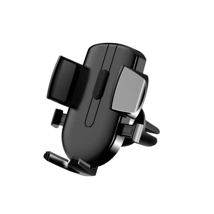 Air Vent Model Car Cell Phone Telescopic Holder Universal Automobile Navigation Bracket(Black)