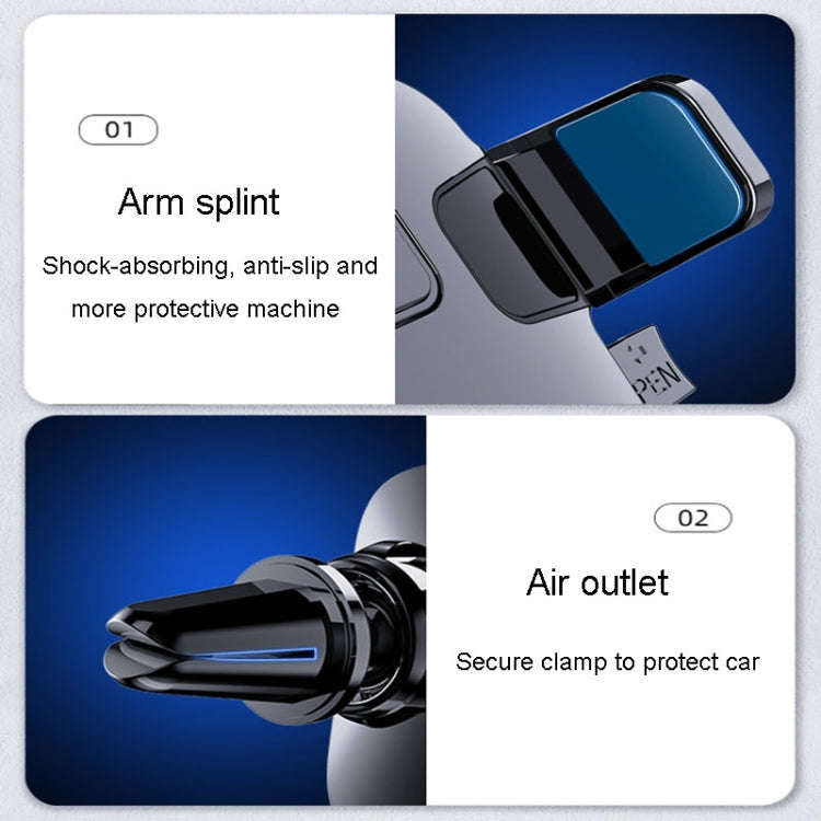 2 In 1 Car Cell Phone Telescopic Holder Universal Automobile Navigation Bracket
