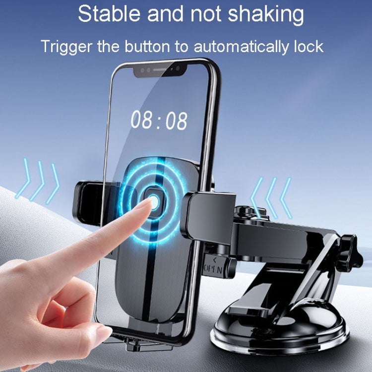 2 In 1 Car Cell Phone Telescopic Holder Universal Automobile Navigation Bracket