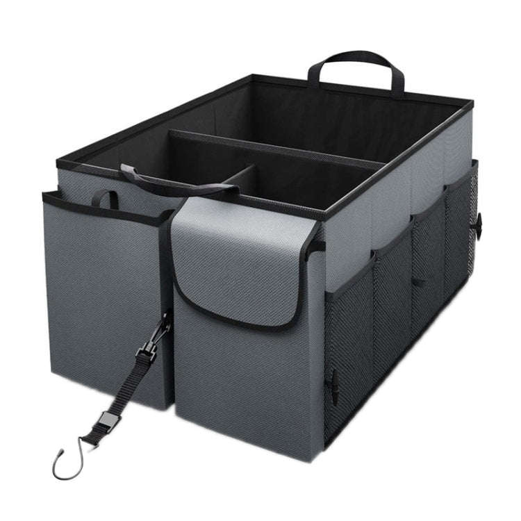 Car Foldable Glove Storage Box Trunk Organizer(Grey)