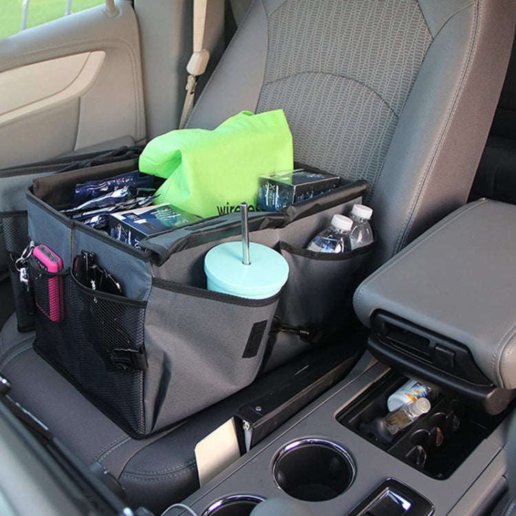 Car Foldable Glove Storage Box Trunk Organizer(Grey)