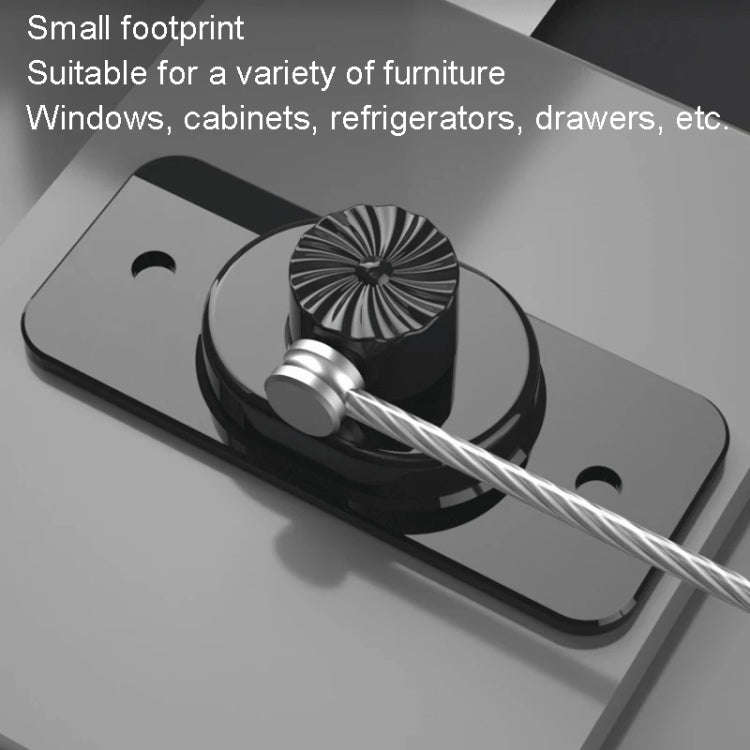 Multifunctional Children Window Safety Lock With Key Refrigerator Cabinet Lock Dual Purpose Limat...
