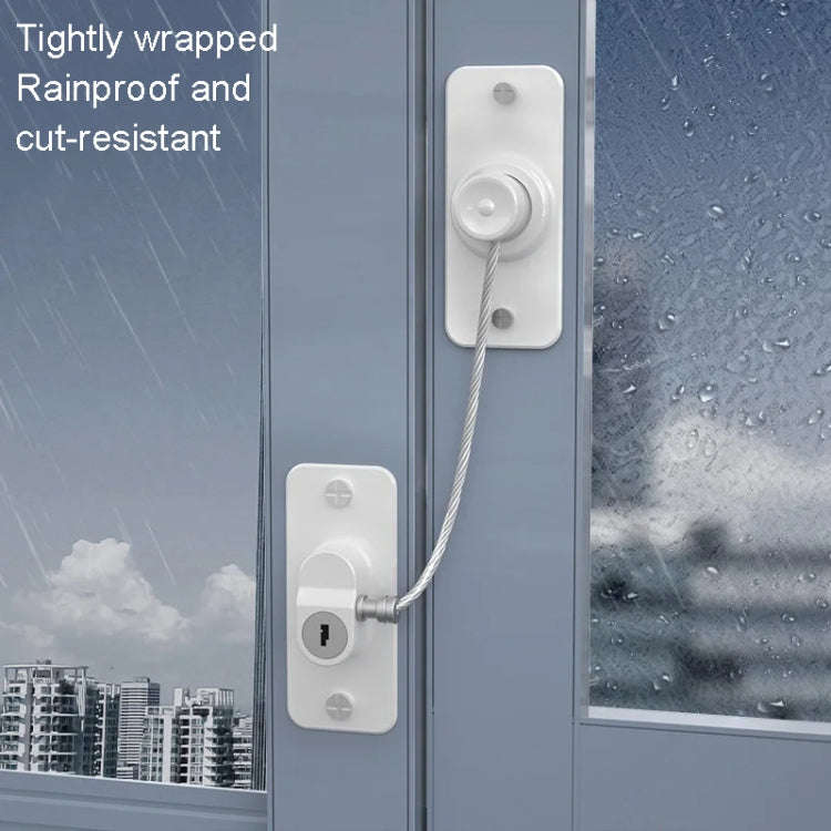 Multifunctional Children Window Safety Lock With Key Refrigerator Cabinet Lock Dual Purpose Limat...