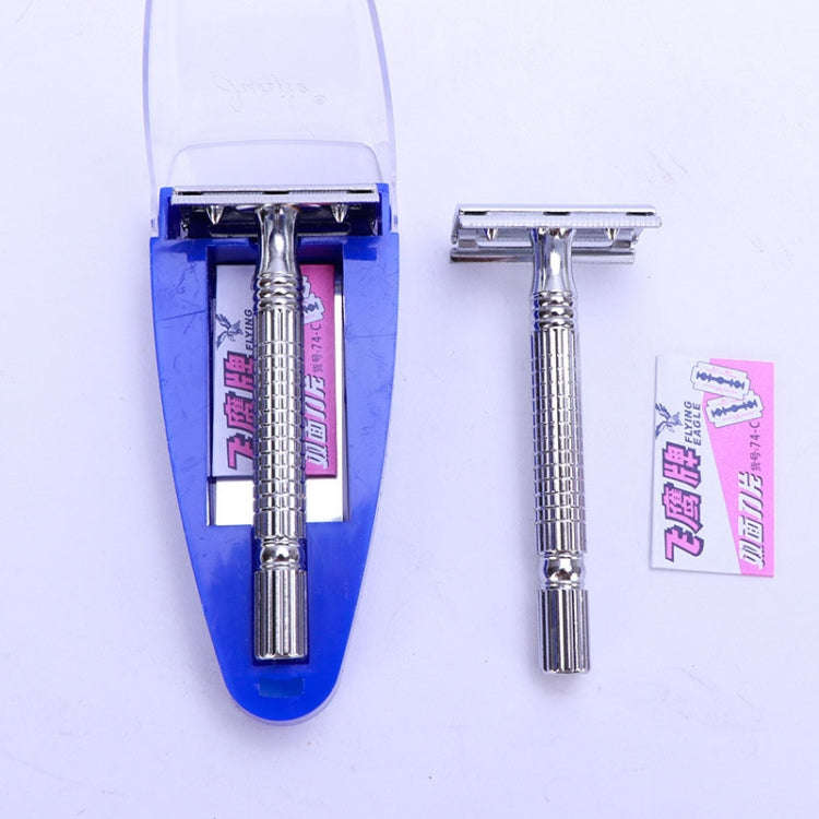 Junjie Shaving And Beard Razor Stand Old Style Double Sided Manual Shaver