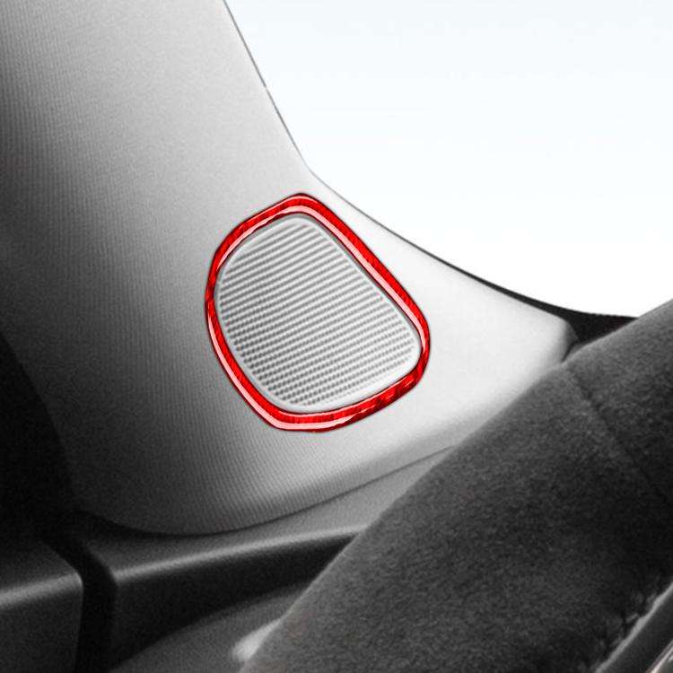 For Chevrolet Malibu 2016-2022 2pcs /Set Left-hand Drive A-pillar Speaker Sticker(Red)