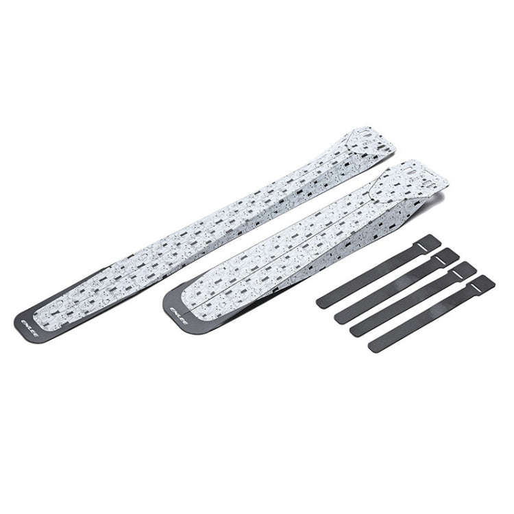 ENLEE E-641316 6pcs /Set Bicycle Extended Front And Rear Mudguards Road Bike Quick Detachable Fen...