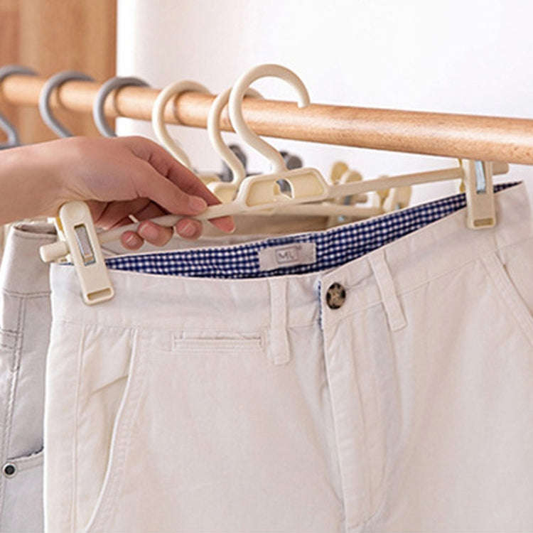 360 Degree Rotatable Non-Slip Multifunctional Clothes Hanger Home Wardrobe Traceless Pants Hangin...