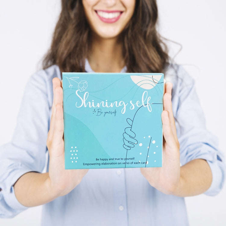50 Sheets Women Inspirational Cards Affirming Positive English Encouragement Greeting Card Set(KP...