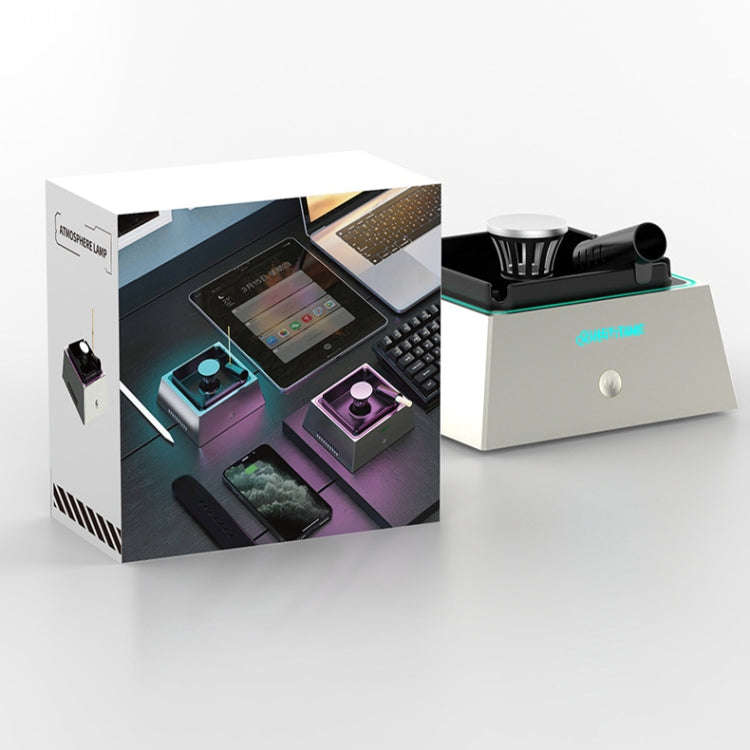 Intelligent Multifunctional Ambient Light Household Negative Ion Air Purifier Electronic Ashtray(...