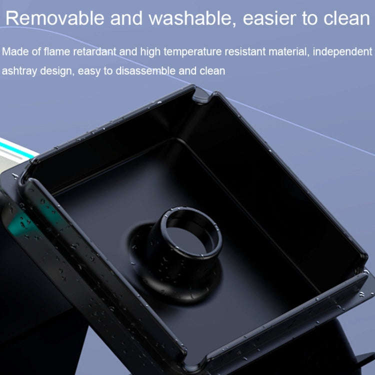 Intelligent Multifunctional Ambient Light Household Negative Ion Air Purifier Electronic Ashtray(...