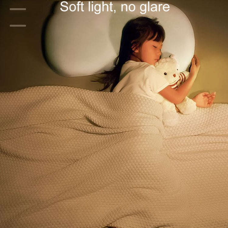 LED Sleeping Night Light Bedroom Warm Light Ambiance Bedside Lamp, Model: Plug-In