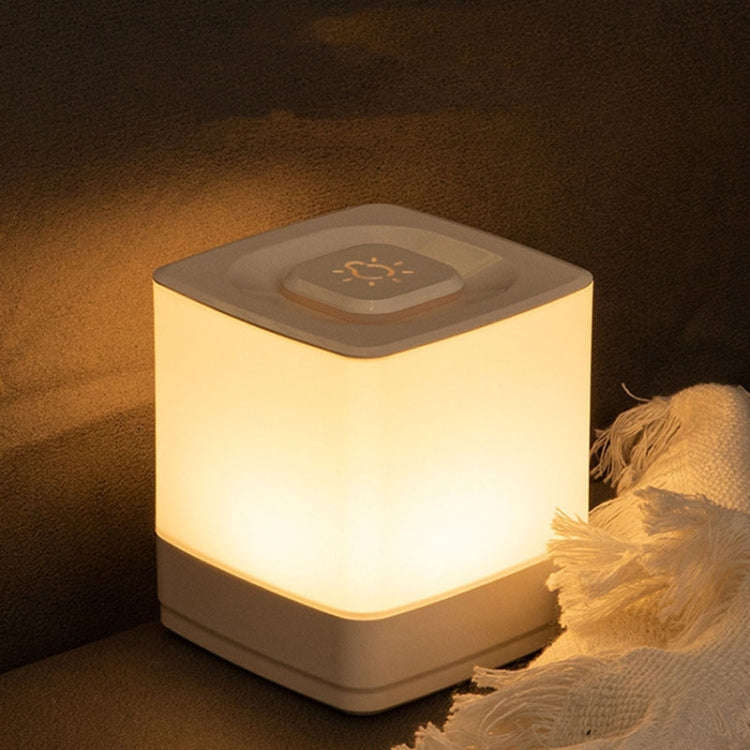 LED Sleeping Night Light Bedroom Warm Light Ambiance Bedside Lamp, Model: Rechargeable 2000mAh