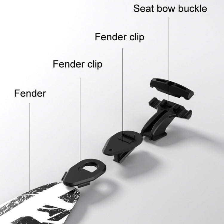 ENLEE EA2305 Quick Detachable Bicycle Mudguard Road And Mountain Bike Fenders, Style: C Model