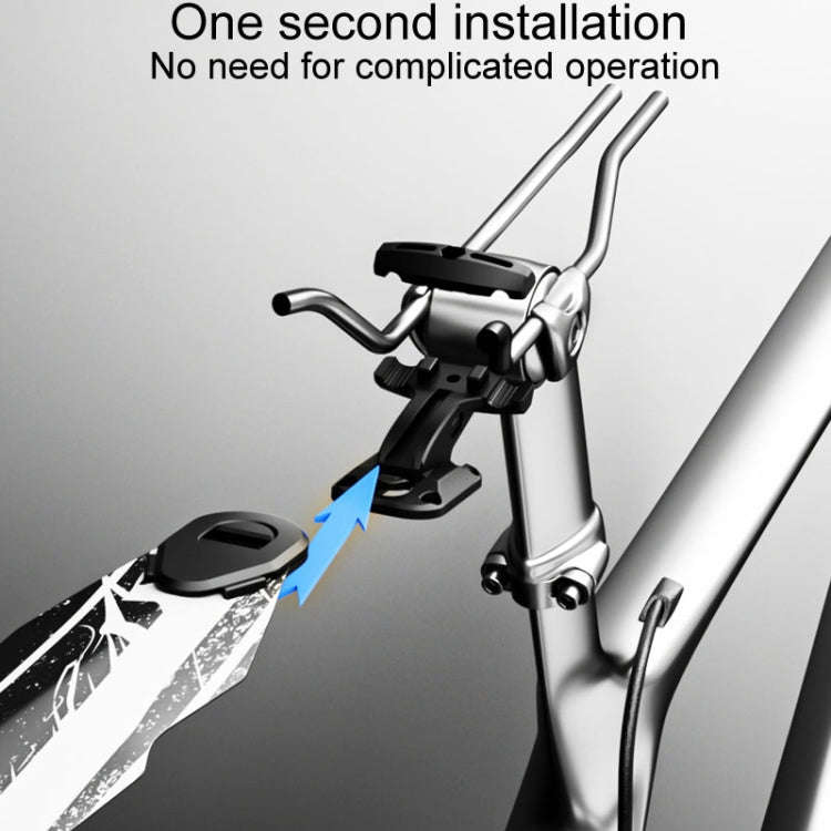 ENLEE EA2305 Quick Detachable Bicycle Mudguard Road And Mountain Bike Fenders, Style: C Model