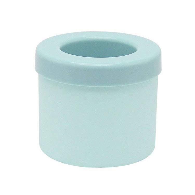 Cylindrical Silicone Ice Cube Cup Ice Making Mold(Blue)